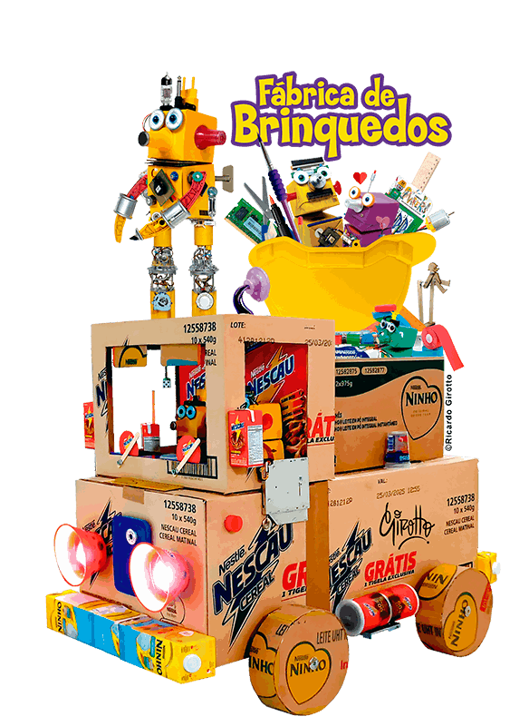 Fábrica de Brinquedos, Brincando de Fazer Brinquedos