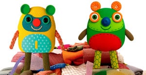 Ursinho artesanal na Fábrica de Brinquedos